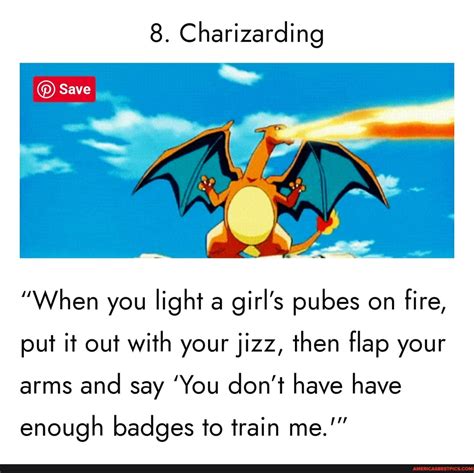 do charizarding|what does charzarding mean.